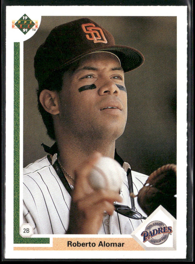 Roberto Alomar 1991 Upper Deck #335b San Diego Padres