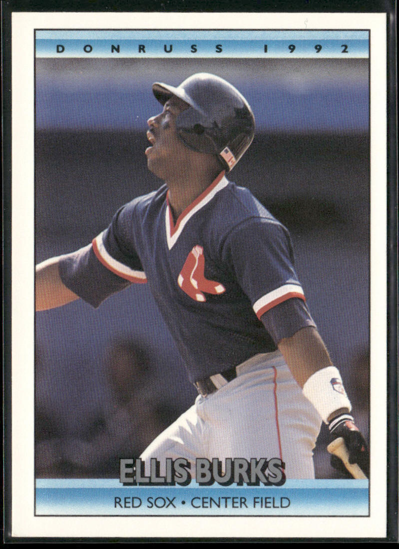 Ellis Burks 1992 Donruss #234 Boston Red Sox front