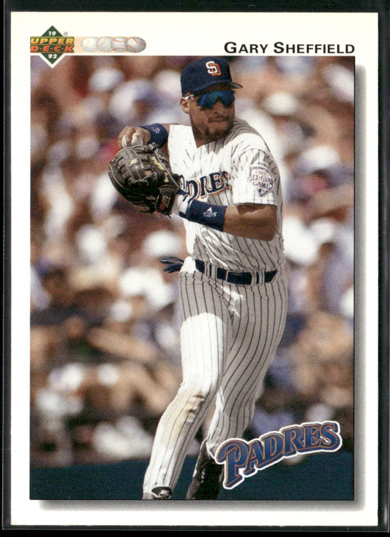 Gary Sheffield 1992 Upper Deck #745 San Diego Padres