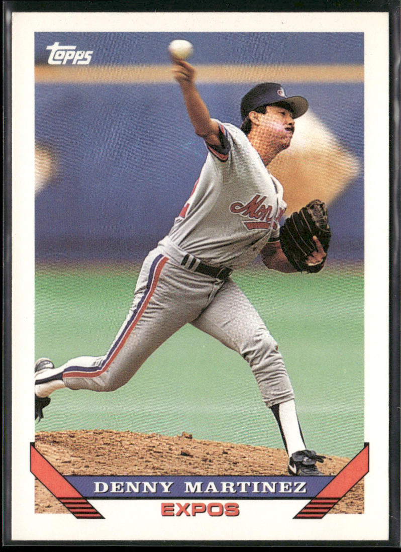 Denny Martinez 1993 Topps #610 Montreal Expos