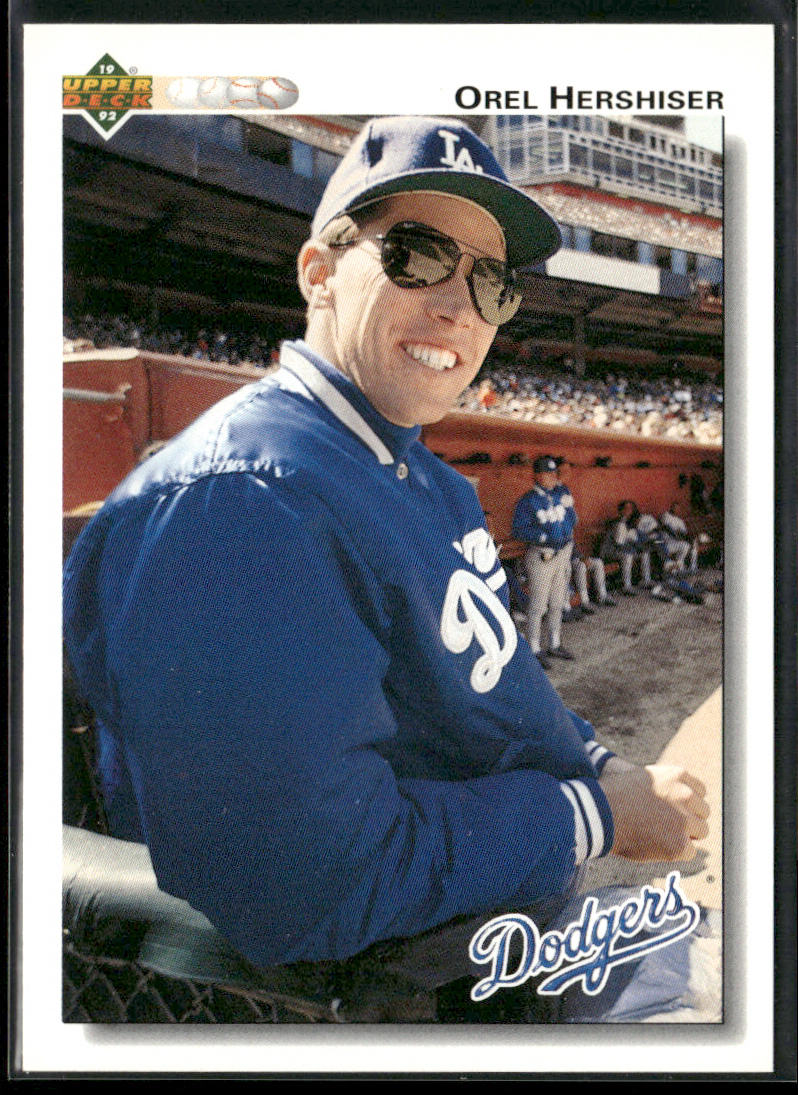 Orel Hershiser 1992 Upper Deck #261 Los Angeles Dodgers