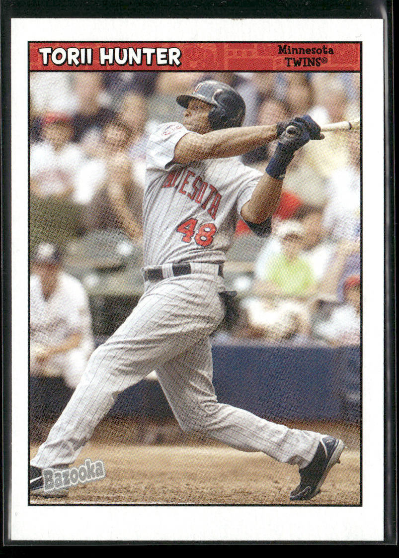 Torii Hunter 2006 Bazooka #28 Minnesota Twins