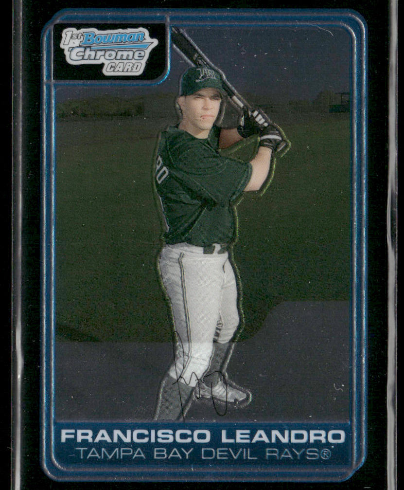 Francisco Leandro 2006 Bowman Chrome Prospects #BC68 Tampa Bay Devil Rays