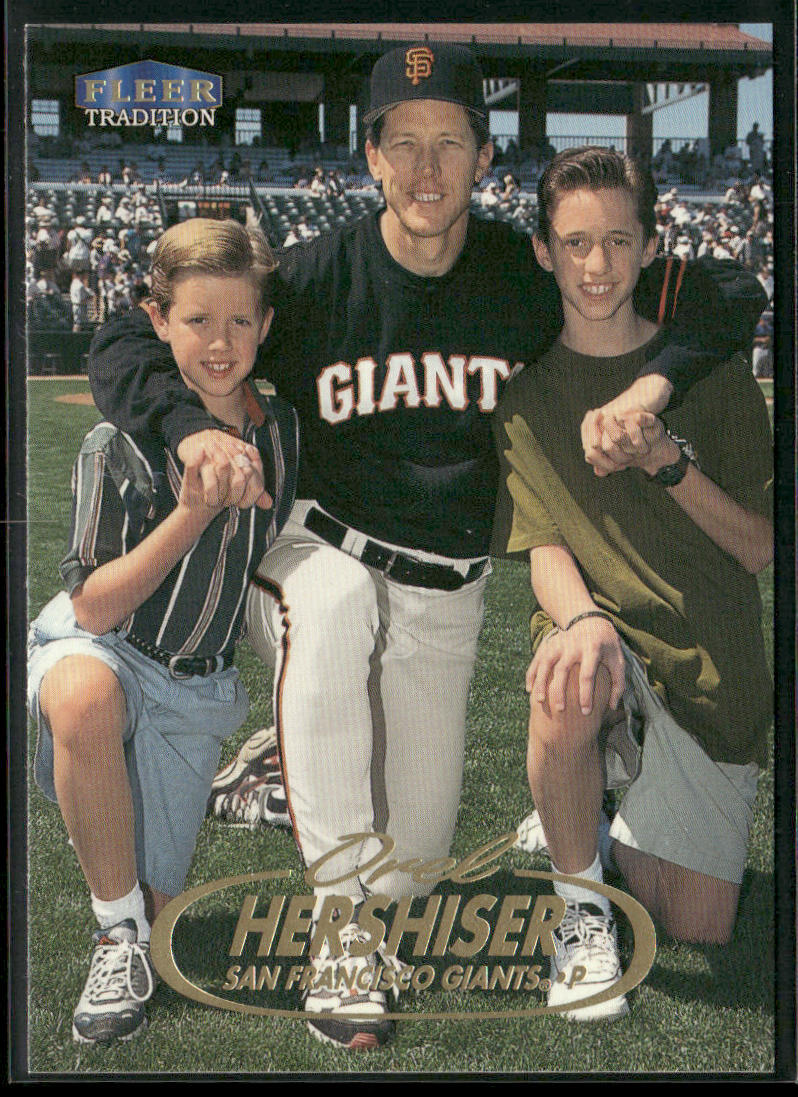 Orel Hershiser 1998 Fleer Tradition #359 San Francisco Giants