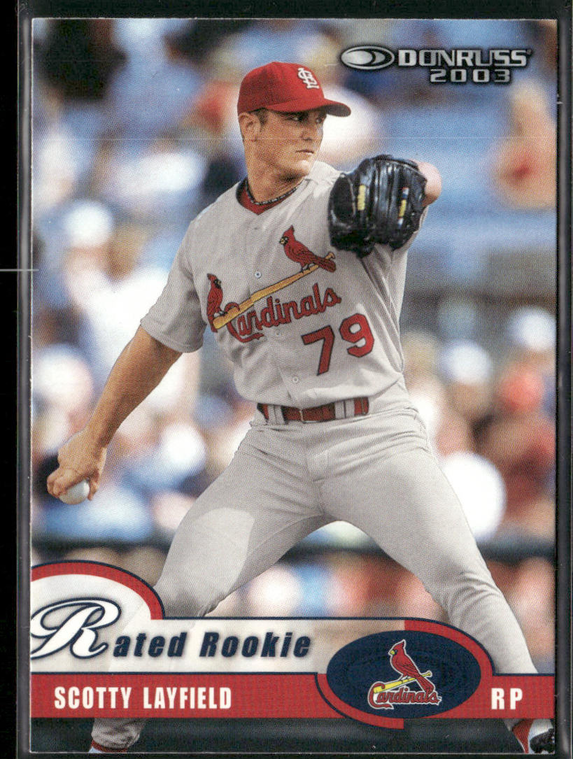 Scotty Layfield 2003 Donruss #60 St. Louis Cardinals