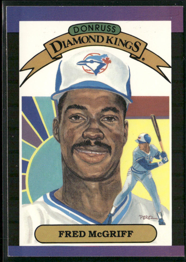 Fred McGriff 1989 Donruss #16 Toronto Blue Jays