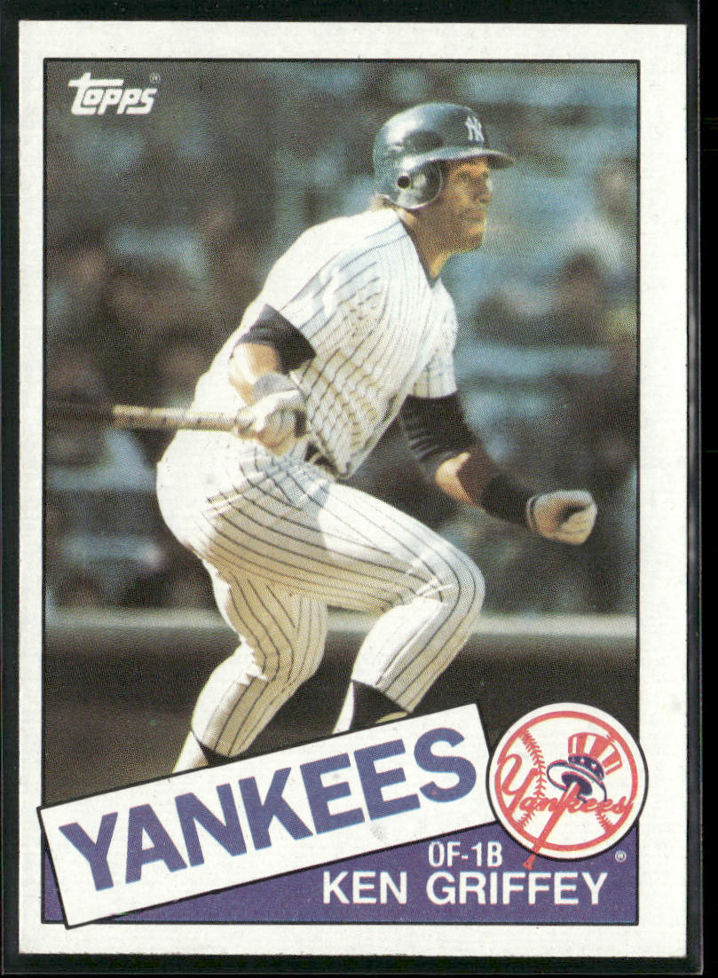 Ken Griffey 1985 Topps #380 New York Yankees