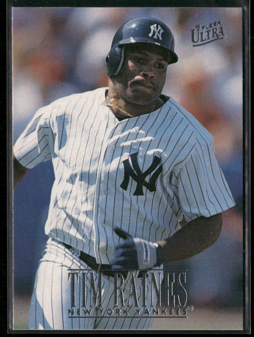 Tim Raines 1996 Ultra #393 New York Yankees