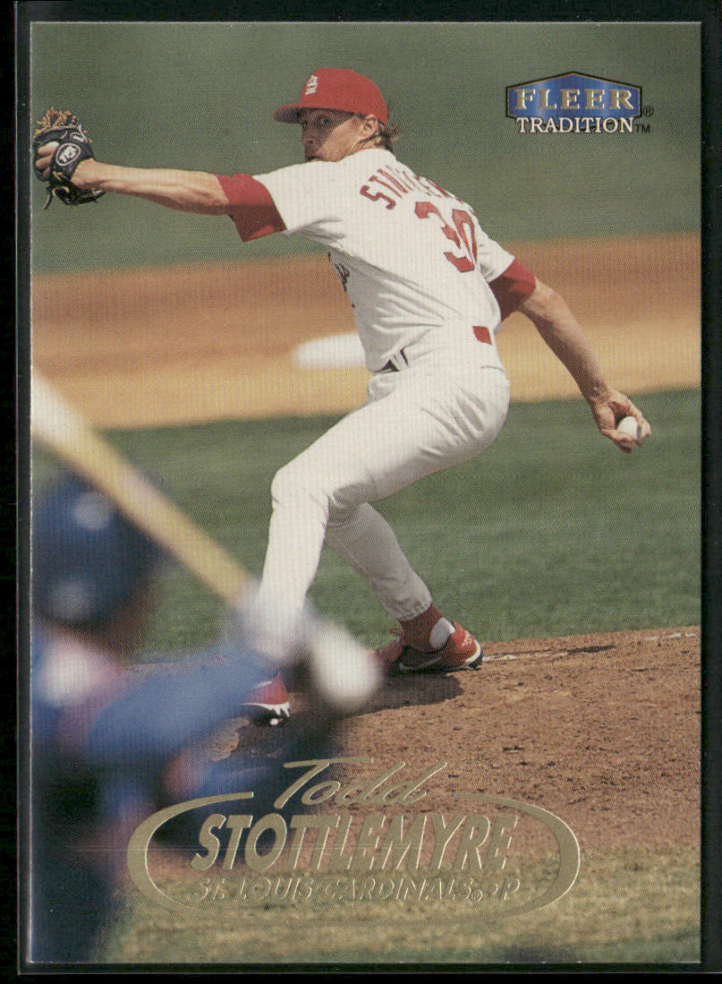 Todd Stottlemyre 1998 Fleer Tradition #432 St. Louis Cardinals