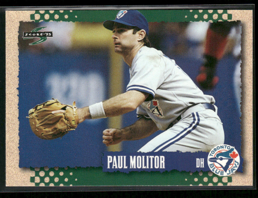 Paul Molitor 1995 Score #247 Toronto Blue Jays