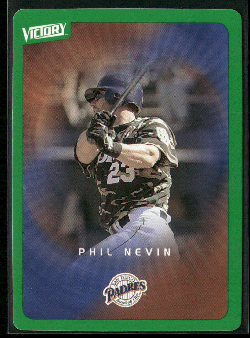 Phil Nevin 2003 Upper Deck Victory Tier 1 Green #77 San Diego Padres