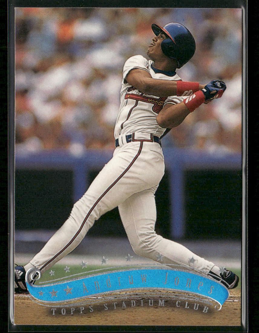 Andruw Jones 1997 Stadium Club #255 Atlanta Braves