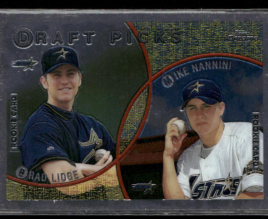 Brad Lidge / Mike Nannini DPK, RC 1999 Topps Chrome #441 RC Houston Astros
