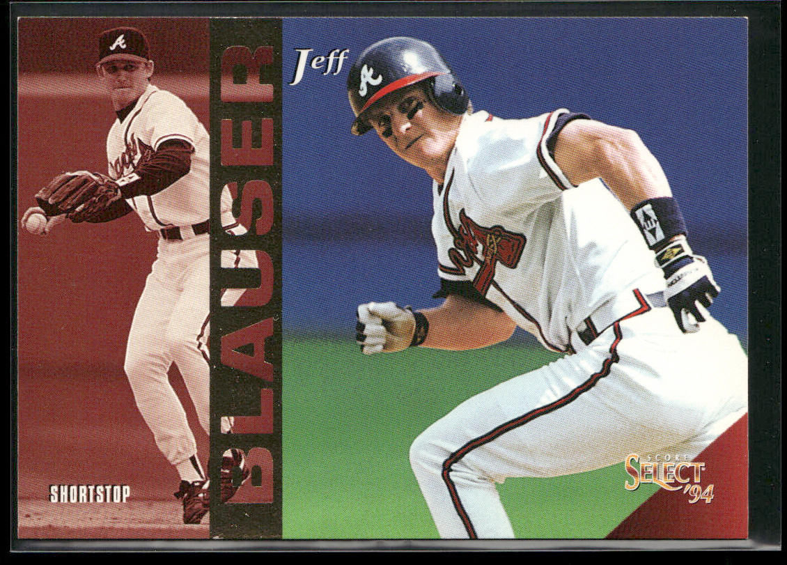 Jeff Blauser 1994 Select #14 Atlanta Braves