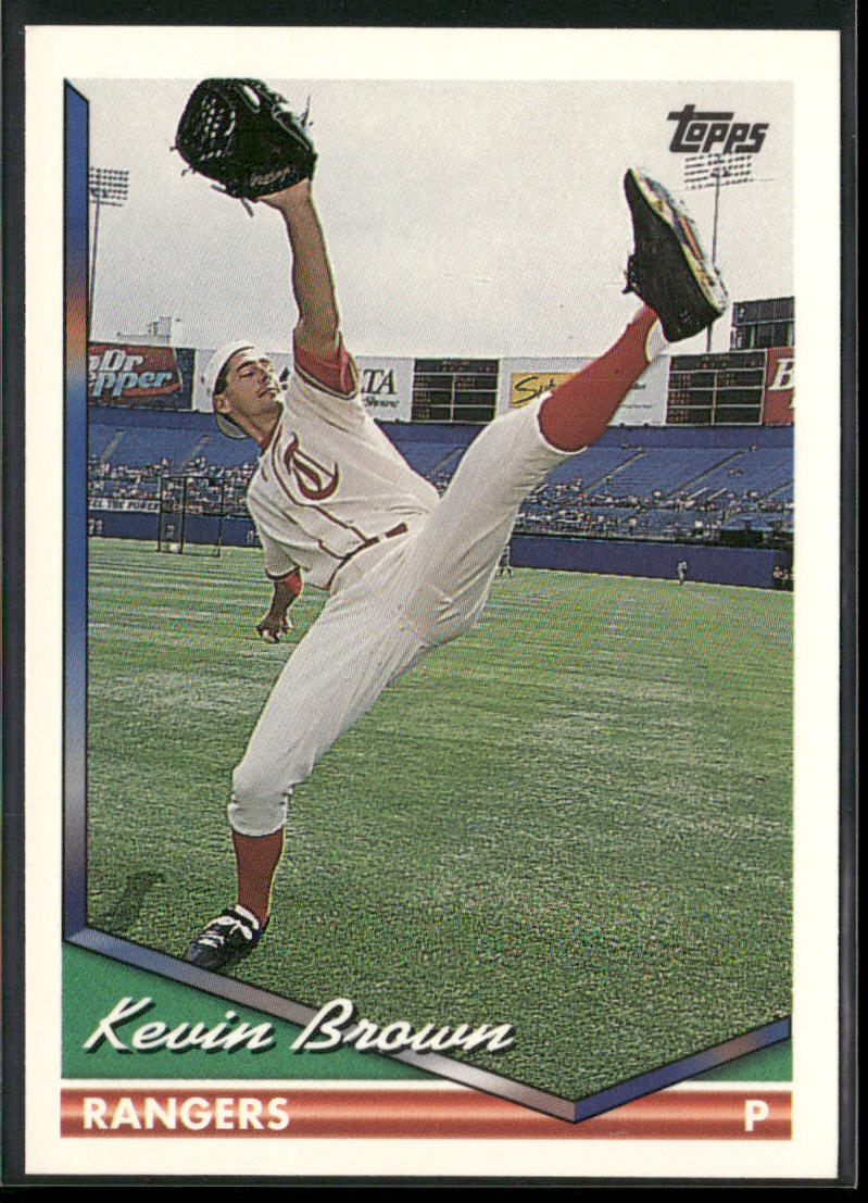 Kevin Brown 1994 Topps #345 Texas Rangers