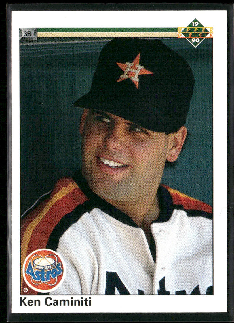 Ken Caminiti 1990 Upper Deck #122a Houston Astros