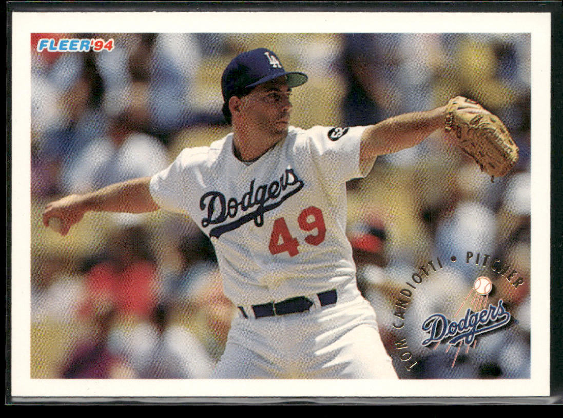 Tom Candiotti 1994 Fleer #507 Los Angeles Dodgers