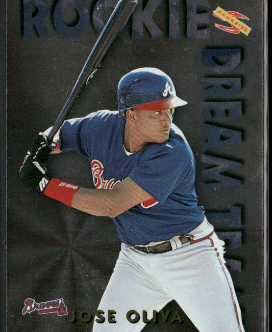 Jose Oliva 1995 Score Rookie Dream Team #RDT4 Atlanta Braves