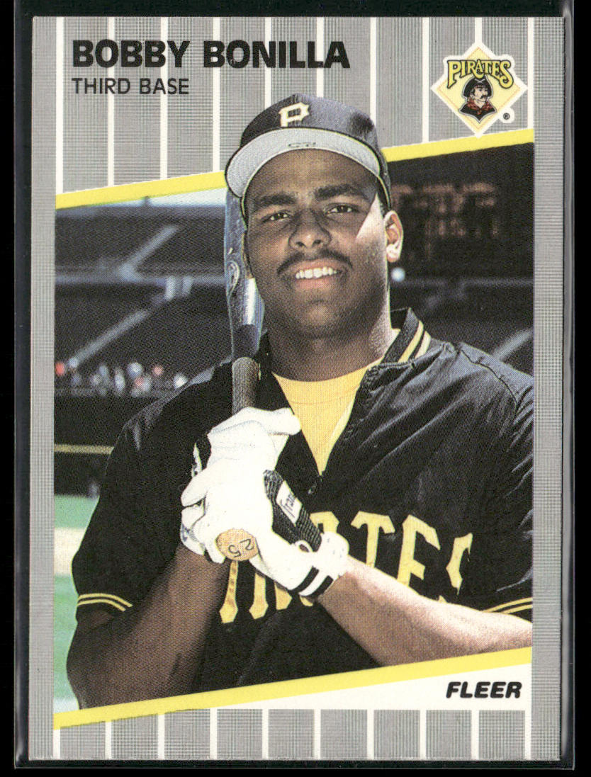 Bobby Bonilla 1989 Fleer #203 Pittsburgh Pirates