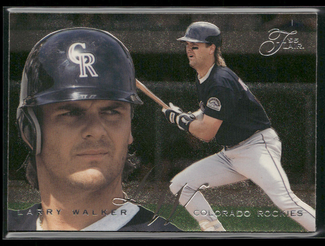 Larry Walker 1995 Flair #348 Colorado Rockies