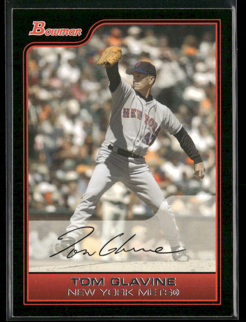 Tom Glavine 2006 Bowman #173 New York Mets