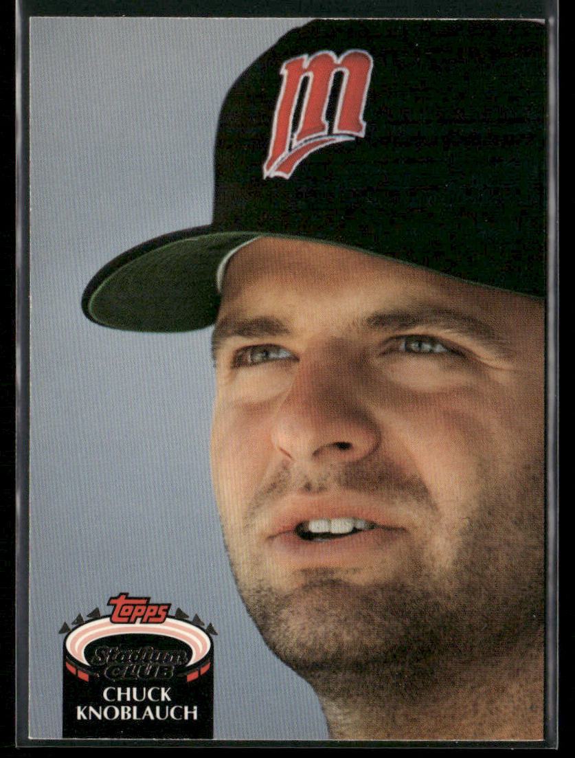 Chuck Knoblauch 1992 Stadium Club #830 Minnesota Twins