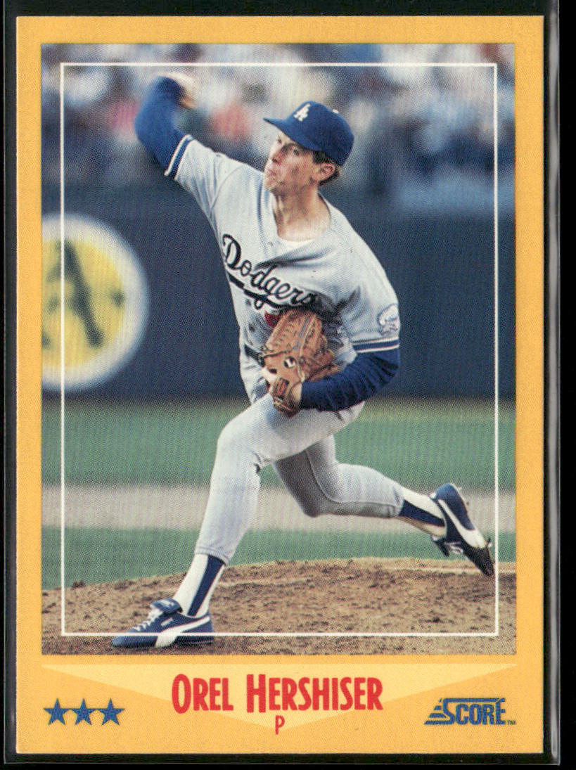 Orel Hershiser 1988 Score #470 Los Angeles Dodgers