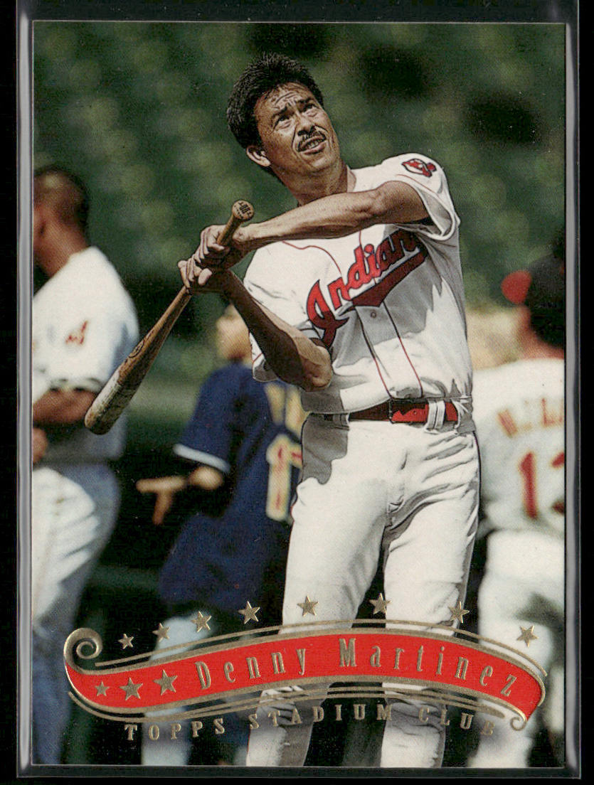 Dennis Martinez 1997 Stadium Club #62 Cleveland Indians