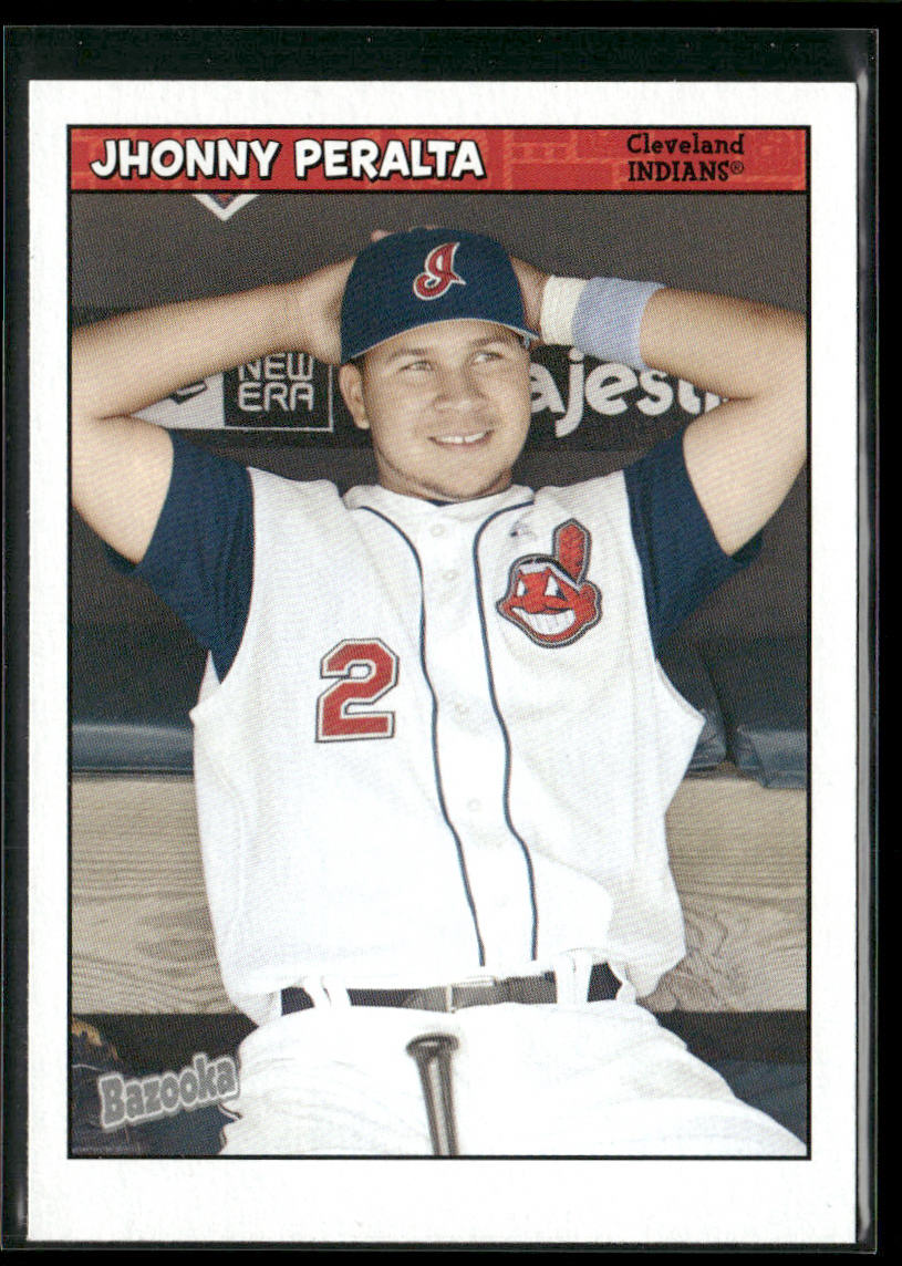 Jhonny Peralta 2006 Bazooka #82 Cleveland Indians
