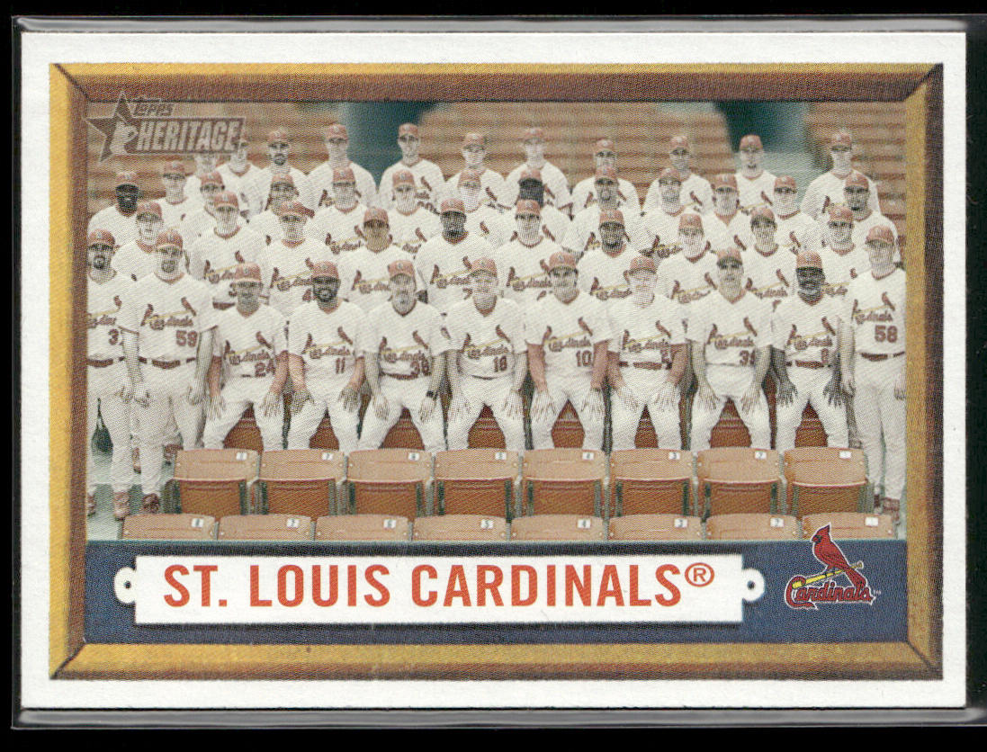 St. Louis Cardinals 2006 Topps Heritage #243 St. Louis Cardinals