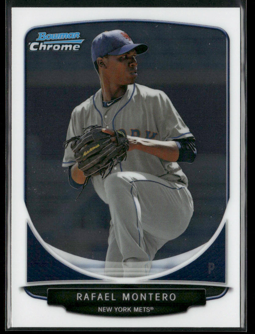 Rafael Montero 2013 Bowman Chrome Prospects #BCP50 New York Mets