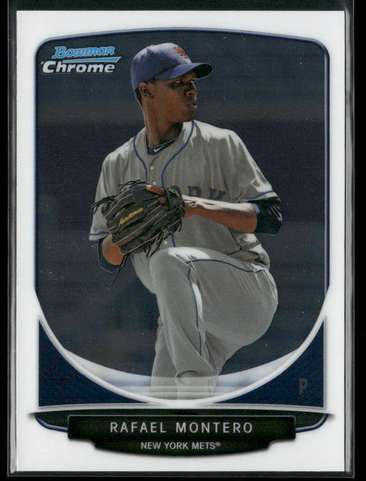 Rafael Montero 2013 Bowman Chrome Prospects #BCP50 New York Mets