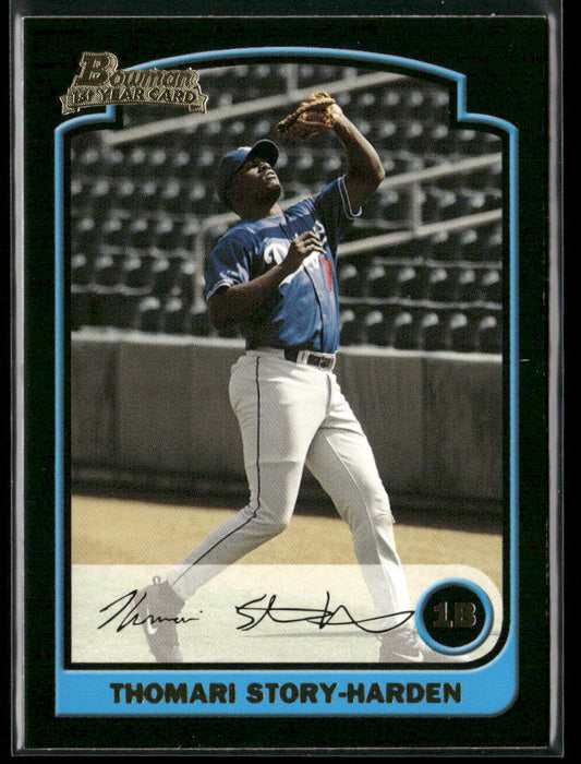 Thomari Story-Harden 2003 Bowman Gold #314 RC Los Angeles Dodgers