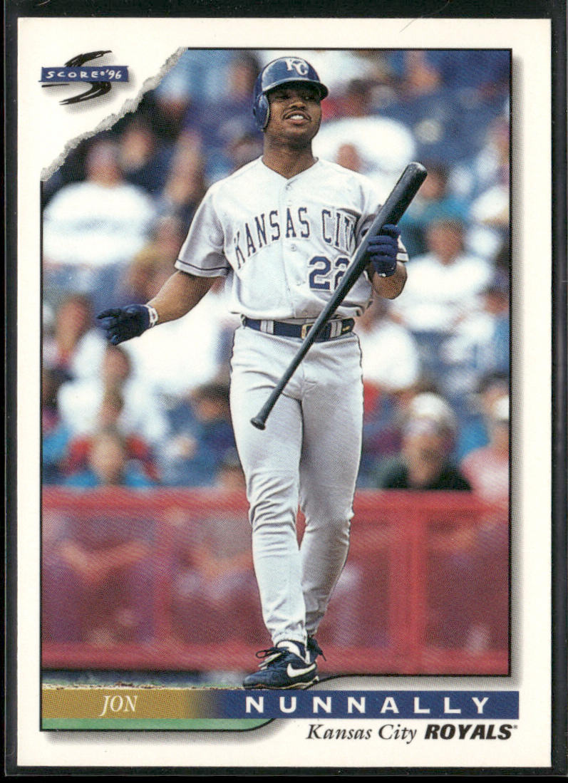 Jon Nunnally 1996 Score #17 Kansas City Royals