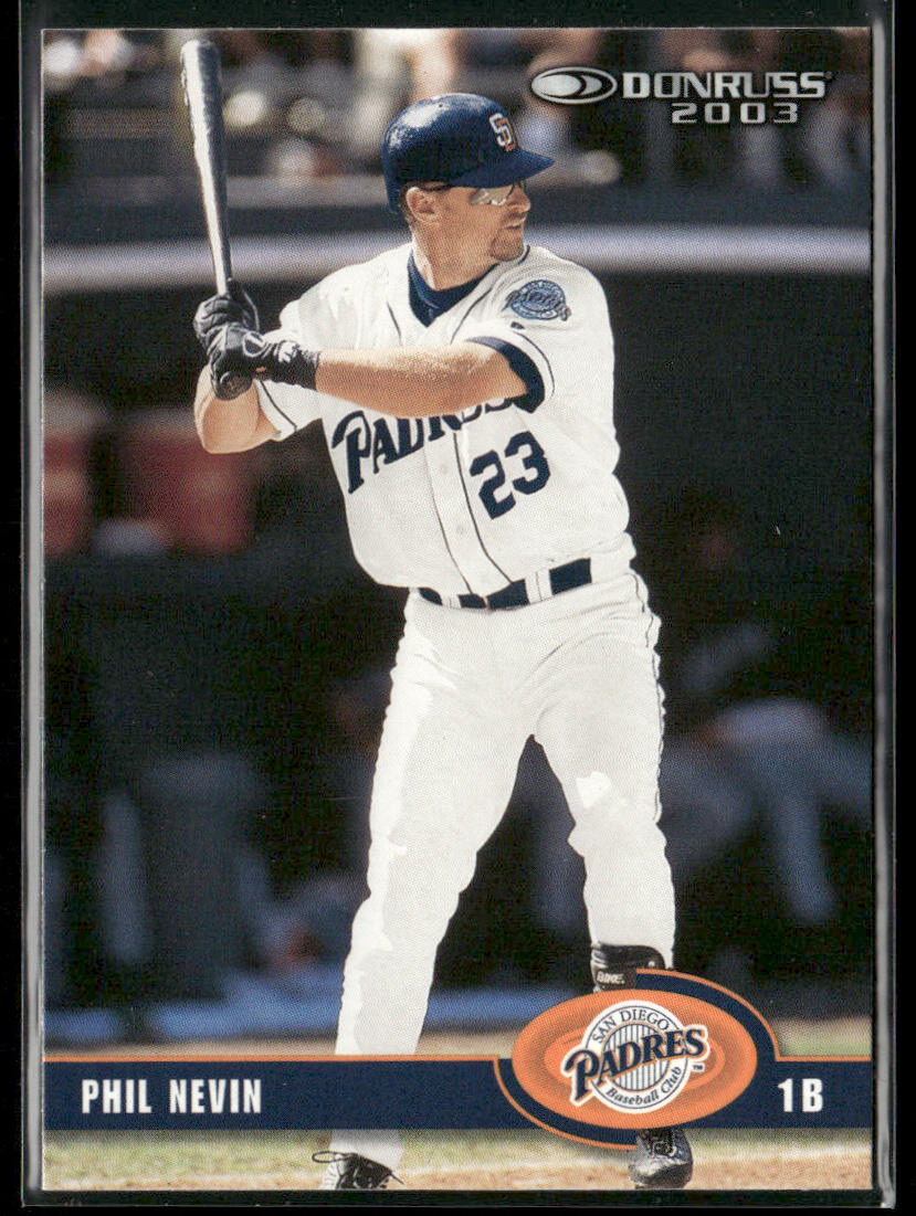 Phil Nevin 2003 Donruss #367 San Diego Padres