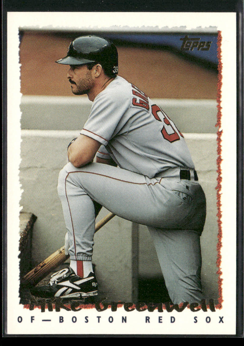 Mike Greenwell 1995 Topps #215 Boston Red Sox