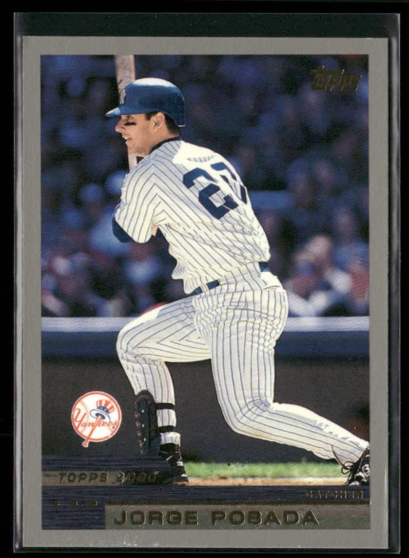 Jorge Posada 2000 Topps #56 New York Yankees