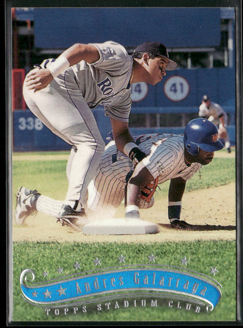 Andres Galarraga 1997 Stadium Club #59 Colorado Rockies