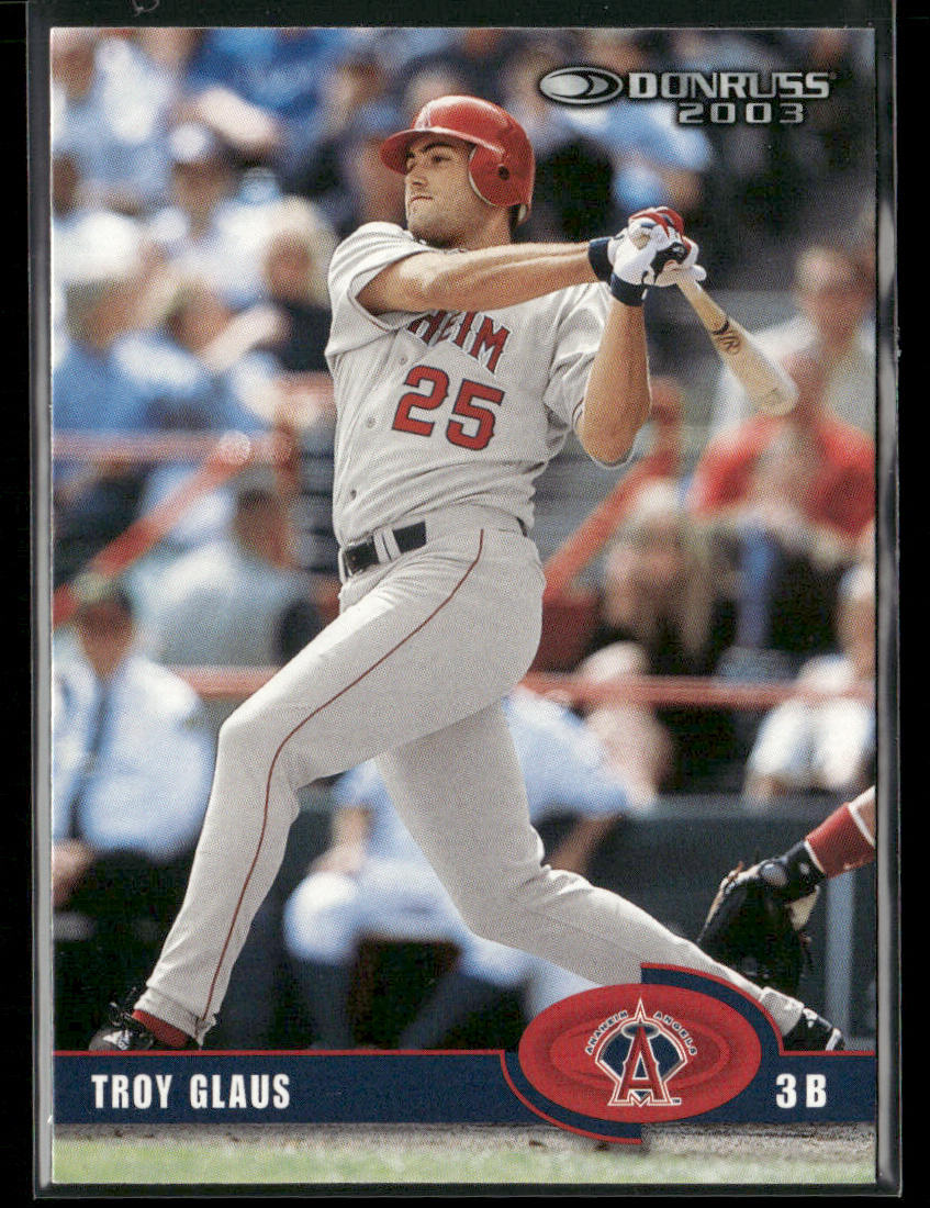Troy Glaus 2003 Donruss #73 Anaheim Angels