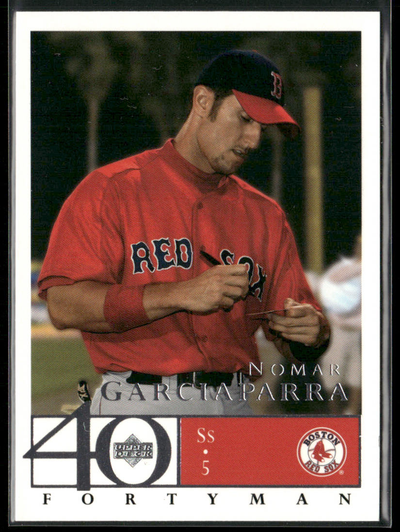 Nomar Garciaparra 2003 Upper Deck 40-Man #204 Boston Red Sox