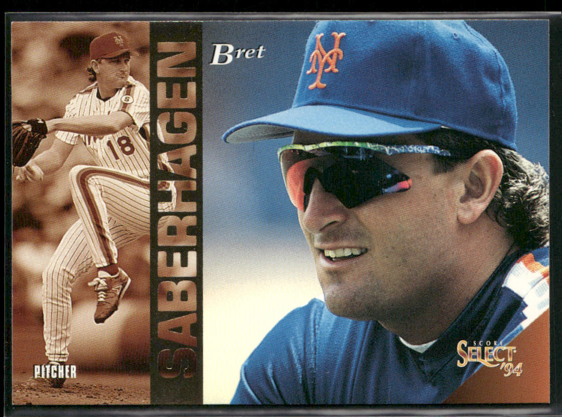 Bret Saberhagen 1994 Select #101 New York Mets