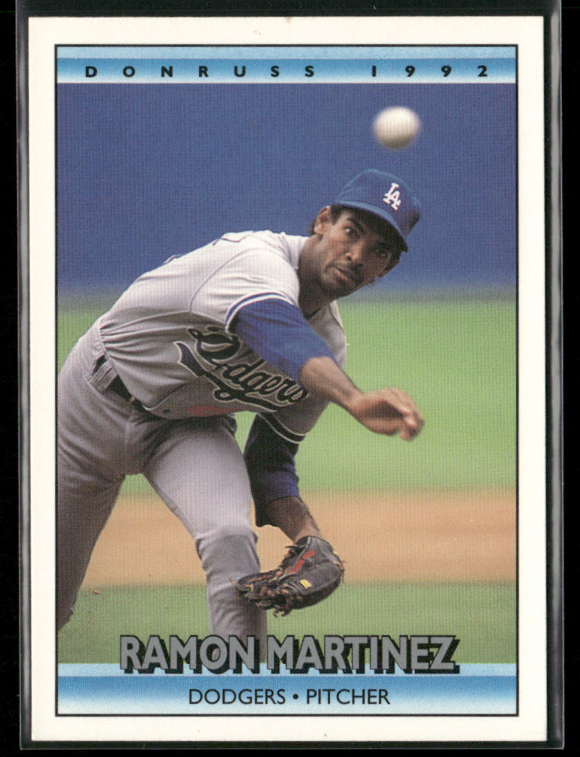Ramon Martinez 1992 Donruss #656 Los Angeles Dodgers