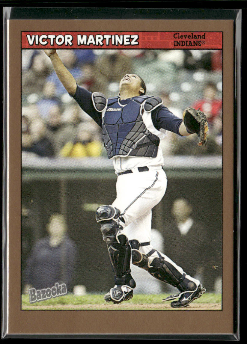 Victor Martinez 2006 Bazooka Gold Chunks #56 Cleveland Indians