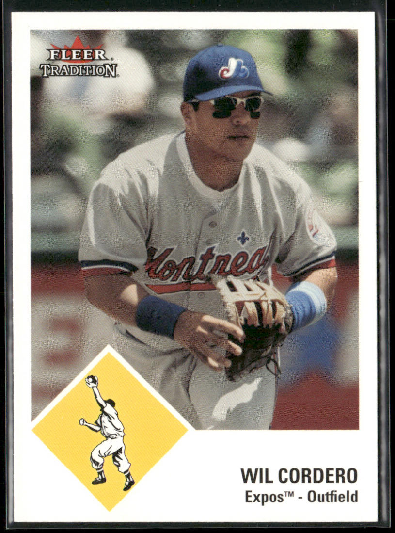 Wil Cordero 2003 Fleer Tradition Update #U190 Montreal Expos