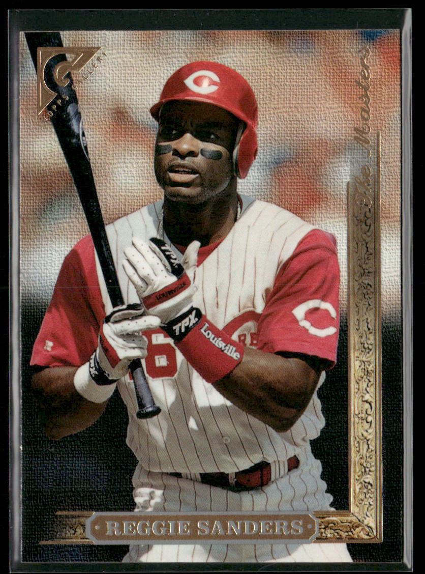 Reggie Sanders 1996 Topps Gallery #151 Cincinnati Reds