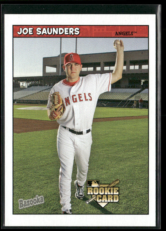 Joe Saunders 2006 Bazooka #207 RC Los Angeles Angels