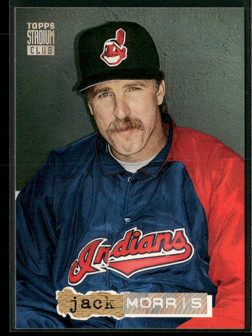 Jack Morris 1994 Stadium Club Golden Rainbow #556 Cleveland Indians