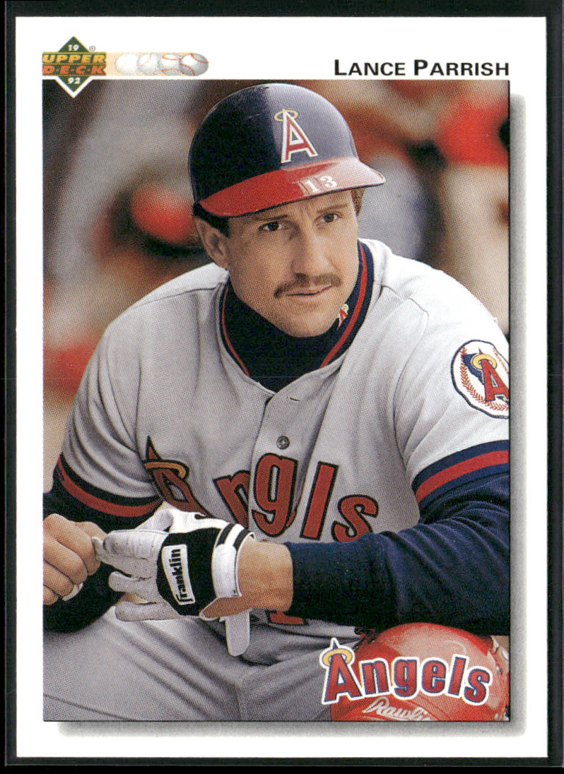 Lance Parrish 1992 Upper Deck #431 California Angels