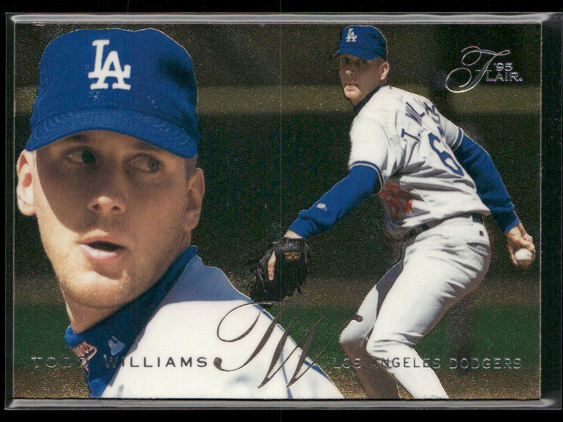 Todd Williams 1995 Flair #371 Los Angeles Dodgers