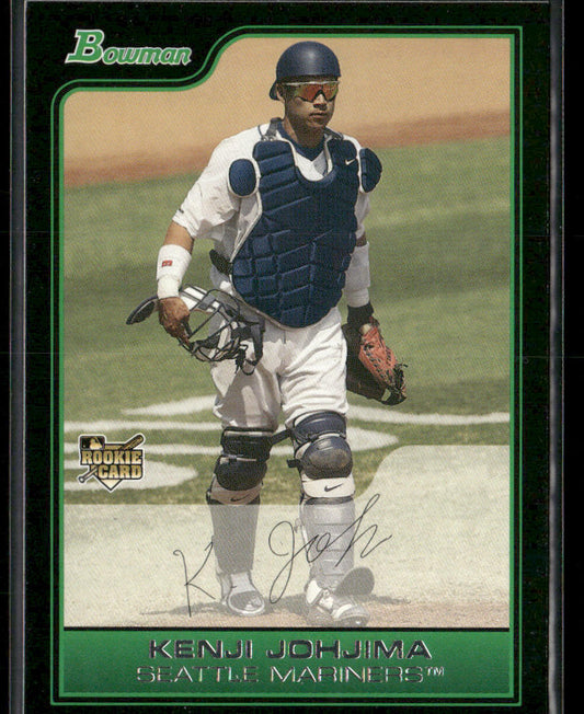 Kenji Johjima 2006 Bowman #219 RC Seattle Mariners